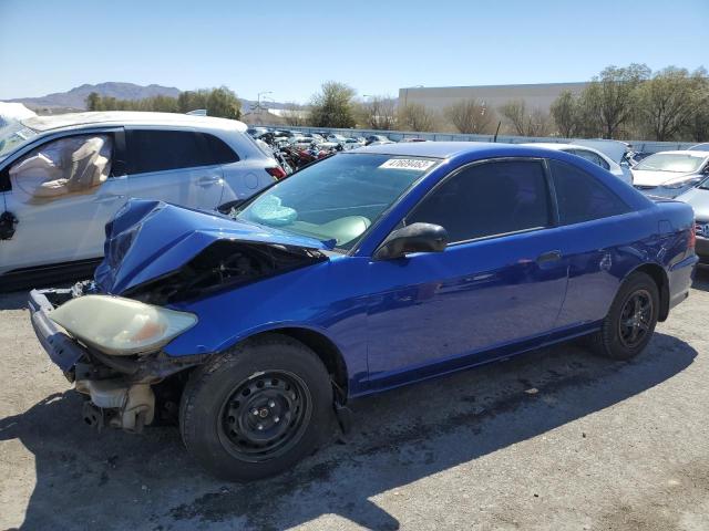 1HGEM22175L065852 - 2005 HONDA CIVIC DX VP BLUE photo 1