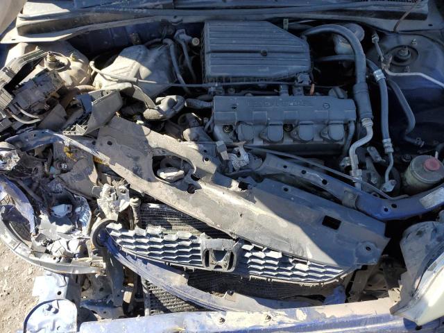 1HGEM22175L065852 - 2005 HONDA CIVIC DX VP BLUE photo 11