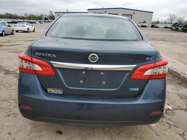 3N1AB7AP9EY225651 - 2014 NISSAN SENTRA S GREEN photo 6