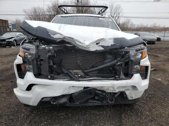 3GCPDBEK2NG516758 - 2022 CHEVROLET SILVERADO K1500 CUSTOM WHITE photo 5