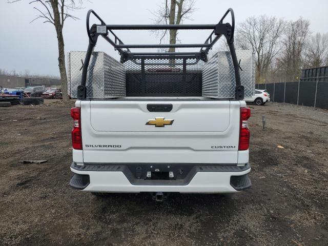 3GCPDBEK2NG516758 - 2022 CHEVROLET SILVERADO K1500 CUSTOM WHITE photo 6