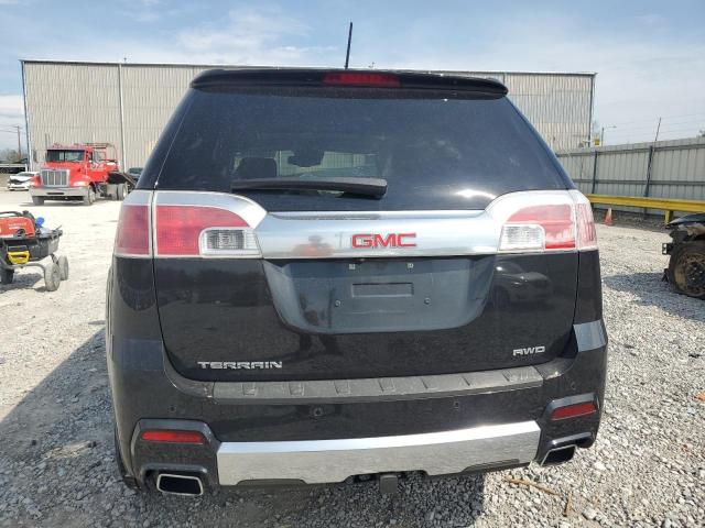 2GKFLZE33F6125586 - 2015 GMC TERRAIN DENALI BLACK photo 6