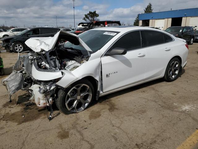 1G1ZG5ST0KF228581 - 2019 CHEVROLET MALIBU RS WHITE photo 1