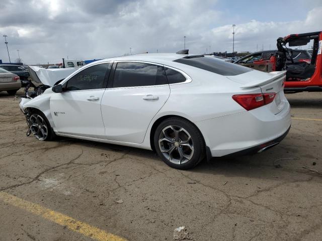 1G1ZG5ST0KF228581 - 2019 CHEVROLET MALIBU RS WHITE photo 2