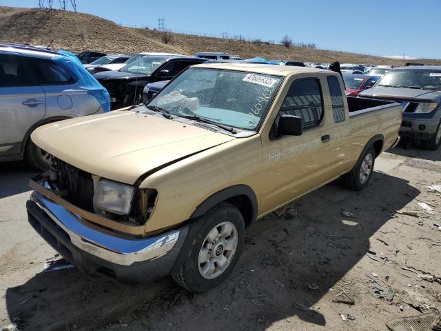 1N6DD26S4WC300476 - 1998 NISSAN FRONTIER KING CAB XE GOLD photo 1
