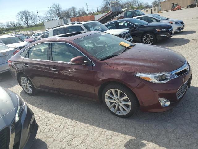 4T1BK1EB6DU031072 - 2013 TOYOTA AVALON BASE 栗色 照片 4