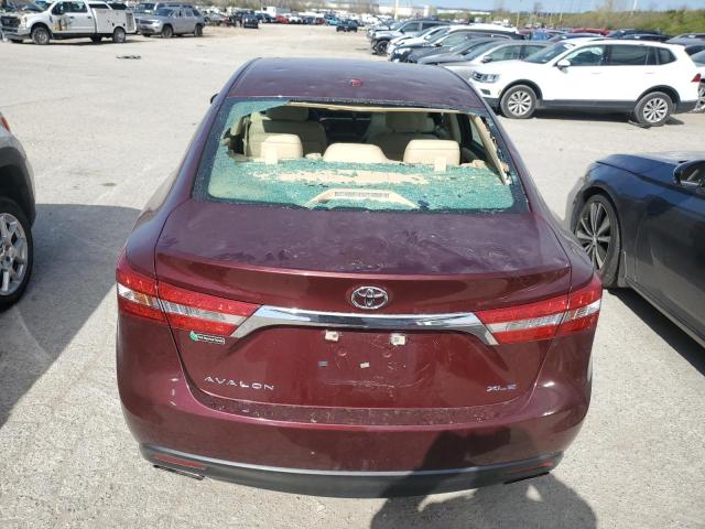 4T1BK1EB6DU031072 - 2013 TOYOTA AVALON BASE 栗色 照片 6