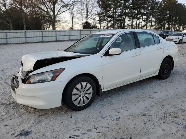 1HGCP2F35CA143919 - 2012 HONDA ACCORD LX WHITE photo 1