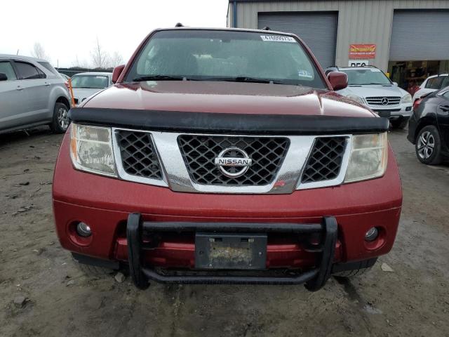 5N1AR18W85C750059 - 2005 NISSAN PATHFINDER LE Բորդո լուսանկար 5