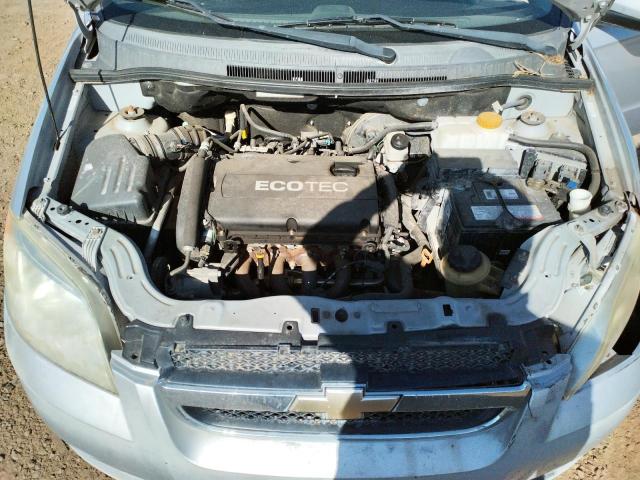 KL1TD5DE6AB072631 - 2010 CHEVROLET AVEO LS 灰色 照片 11