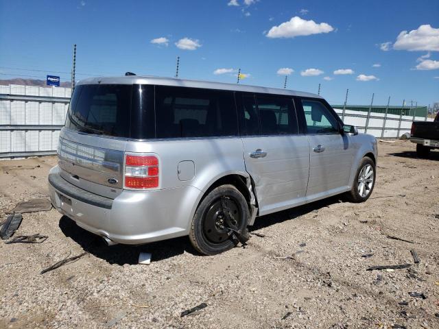 2FMHK6D8XFBA05726 - 2015 FORD FLEX LIMITED SILVER photo 3