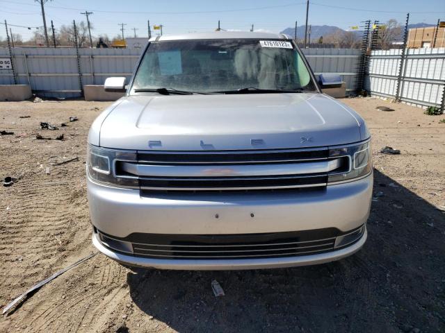 2FMHK6D8XFBA05726 - 2015 FORD FLEX LIMITED SILVER photo 5