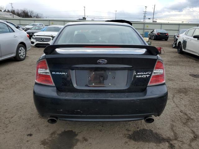 4S3BL676566207969 - 2006 SUBARU LEGACY GT LIMITED BLACK photo 6