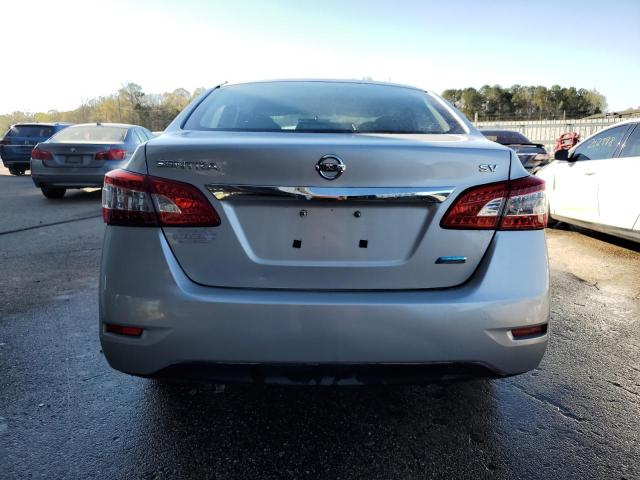 1N4AB7AP1EN853140 - 2014 NISSAN SENTRA S SILVER photo 6