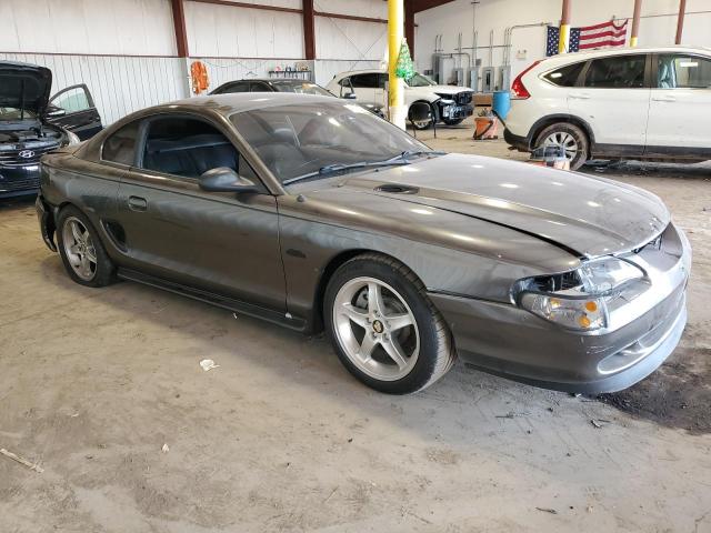 1FALP42XXTF186552 - 1996 FORD MUSTANG GT GRAY photo 4