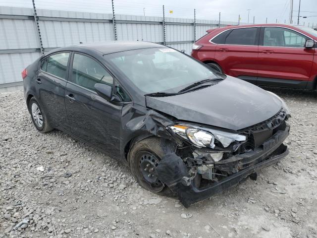 KNAFK4A66F5367427 - 2015 KIA FORTE LX BLACK photo 4