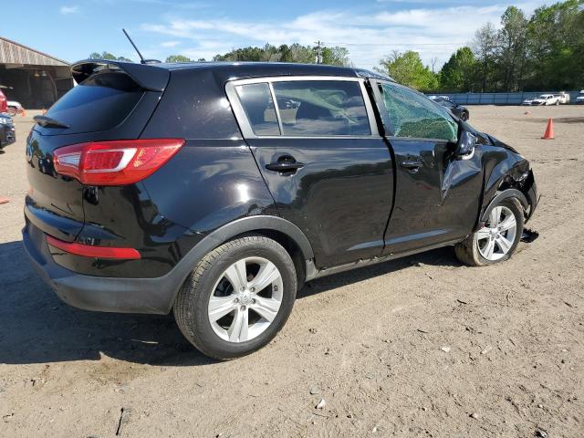 KNDPB3A29D7523315 - 2013 KIA SPORTAGE BASE BLACK photo 3