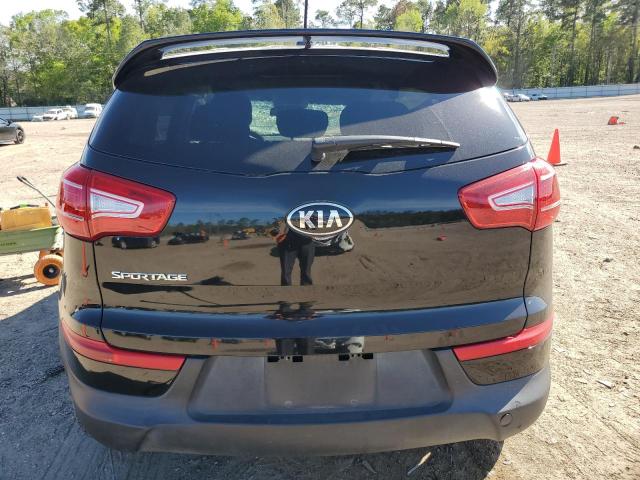 KNDPB3A29D7523315 - 2013 KIA SPORTAGE BASE BLACK photo 6