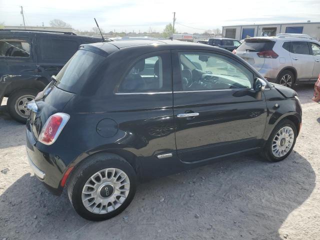 3C3CFFCR9CT365880 - 2012 FIAT 500 LOUNGE BLACK photo 3