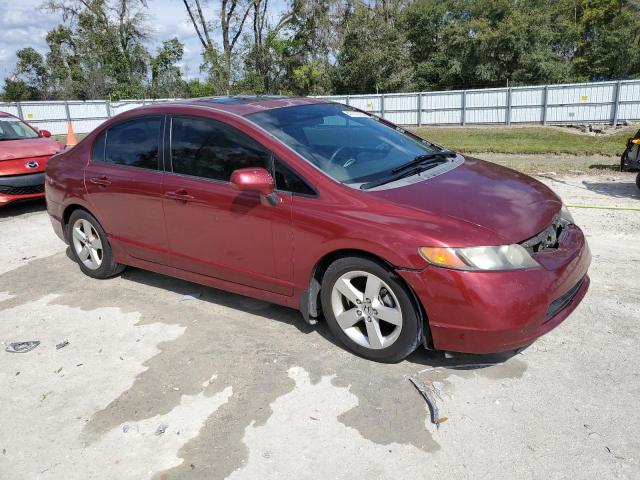 2HGFA15968H024705 - 2008 HONDA CIVIC EXL BURGUNDY photo 4