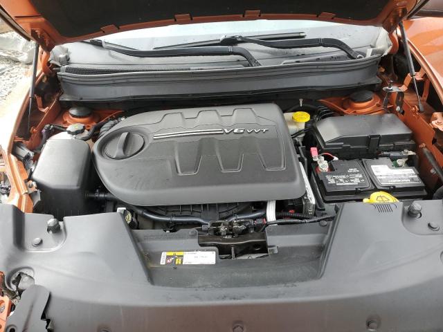 1C4PJMBS8GW322538 - 2016 JEEP CHEROKEE TRAILHAWK ORANGE photo 12