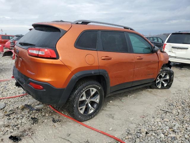 1C4PJMBS8GW322538 - 2016 JEEP CHEROKEE TRAILHAWK ORANGE photo 3