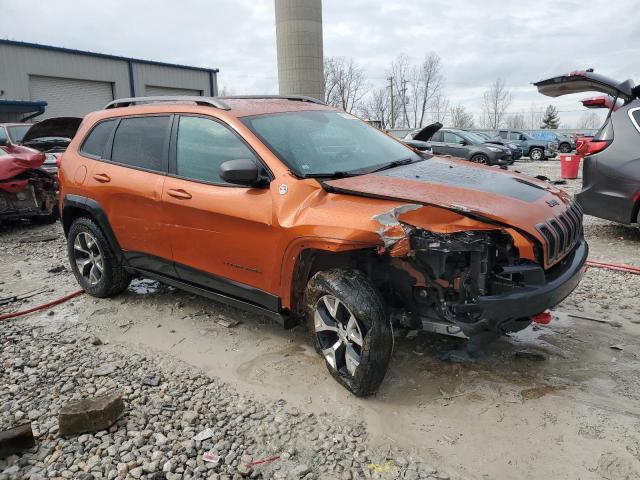 1C4PJMBS8GW322538 - 2016 JEEP CHEROKEE TRAILHAWK ORANGE photo 4