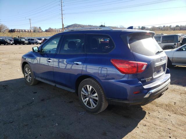 5N1DR2CM5LC584797 - 2020 NISSAN PATHFINDER SL BLUE photo 2