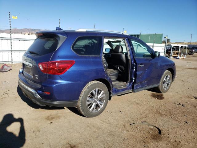 5N1DR2CM5LC584797 - 2020 NISSAN PATHFINDER SL BLUE photo 3