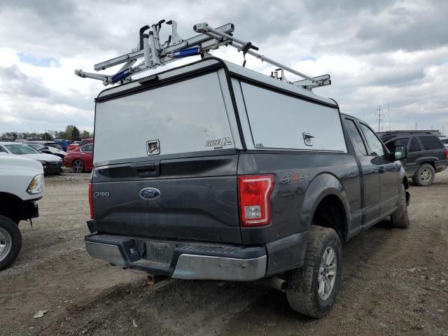 1FTEX1EP2FFD05714 - 2015 FORD F150 SUPER CAB BLACK photo 3