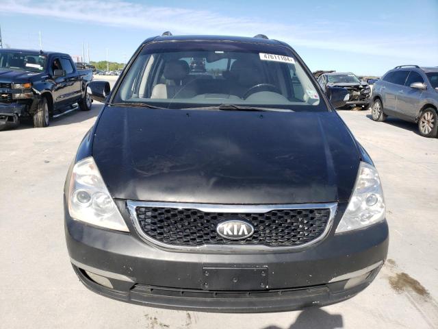 KNDMH4C73E6535807 - 2014 KIA SEDONA EX BLACK photo 5