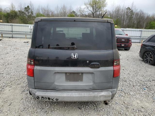 5J6YH18304L001583 - 2004 HONDA ELEMENT LX BLACK photo 6