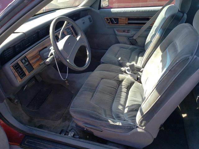 2G4WD14W2K1440615 - 1989 BUICK REGAL LIMITED MAROON photo 7