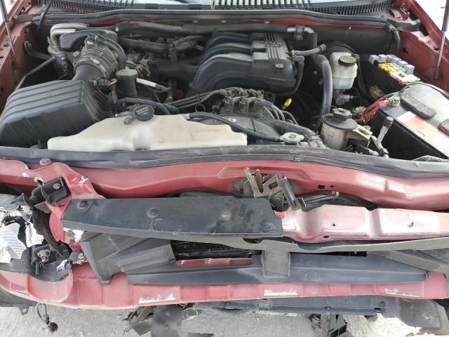 1FMEU73E46UA70589 - 2006 FORD EXPLORER XLT BURGUNDY photo 11