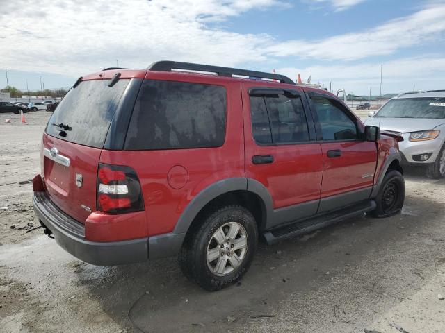 1FMEU73E46UA70589 - 2006 FORD EXPLORER XLT BURGUNDY photo 3