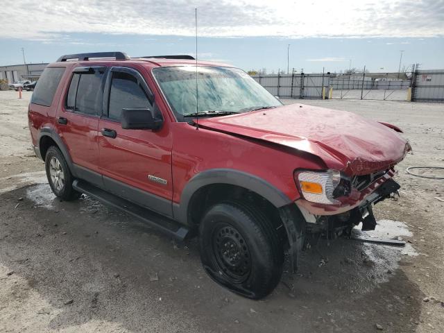 1FMEU73E46UA70589 - 2006 FORD EXPLORER XLT BURGUNDY photo 4