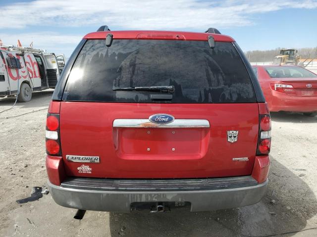 1FMEU73E46UA70589 - 2006 FORD EXPLORER XLT BURGUNDY photo 6