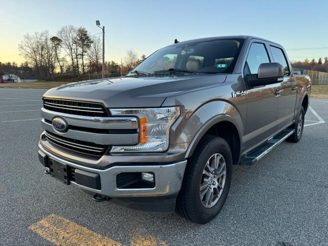 1FTEW1E5XKFA48149 - 2019 FORD F150 SUPERCREW BROWN photo 2