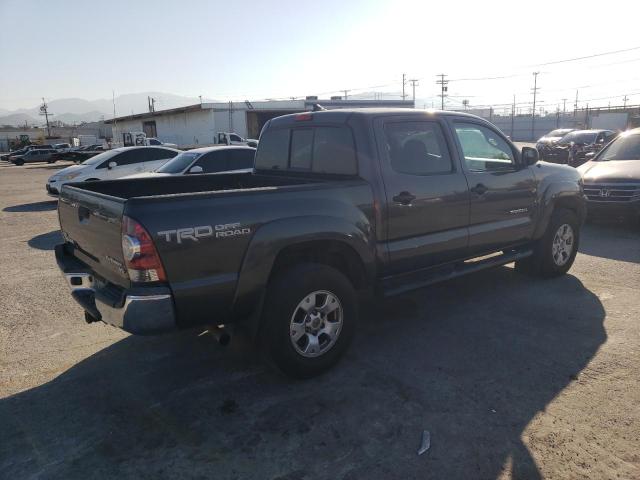 3TMJU4GN2EM173332 - 2014 TOYOTA TACOMA DOUBLE CAB PRERUNNER GRAY photo 3