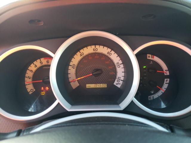 3TMJU4GN2EM173332 - 2014 TOYOTA TACOMA DOUBLE CAB PRERUNNER GRAY photo 9