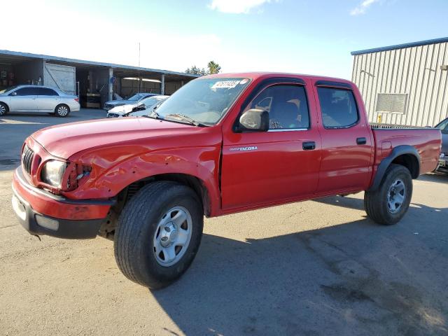5TEGM92N14Z344992 - 2004 TOYOTA TACOMA DOUBLE CAB PRERUNNER RED photo 1
