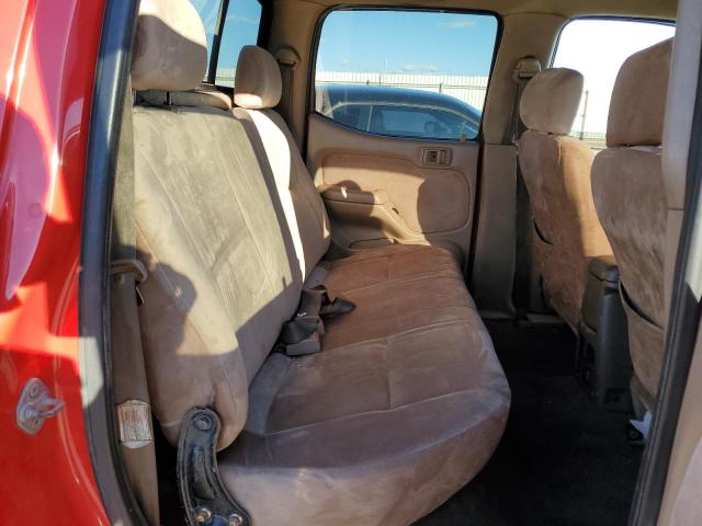 5TEGM92N14Z344992 - 2004 TOYOTA TACOMA DOUBLE CAB PRERUNNER RED photo 10