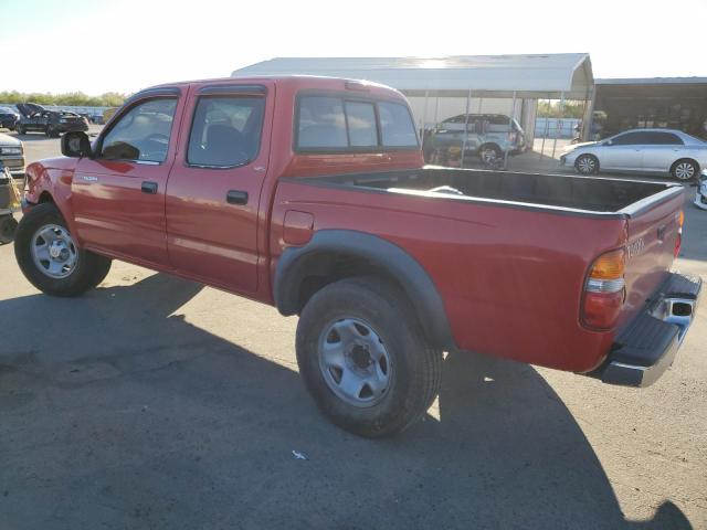 5TEGM92N14Z344992 - 2004 TOYOTA TACOMA DOUBLE CAB PRERUNNER RED photo 2