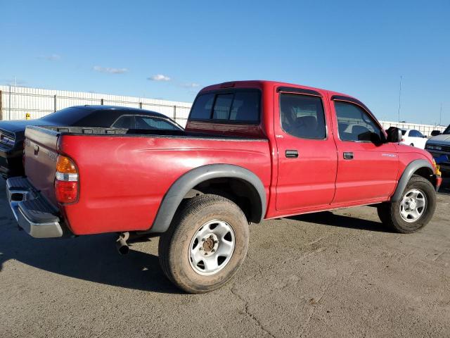 5TEGM92N14Z344992 - 2004 TOYOTA TACOMA DOUBLE CAB PRERUNNER RED photo 3