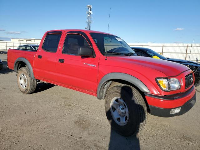 5TEGM92N14Z344992 - 2004 TOYOTA TACOMA DOUBLE CAB PRERUNNER RED photo 4