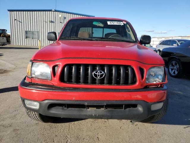 5TEGM92N14Z344992 - 2004 TOYOTA TACOMA DOUBLE CAB PRERUNNER RED photo 5