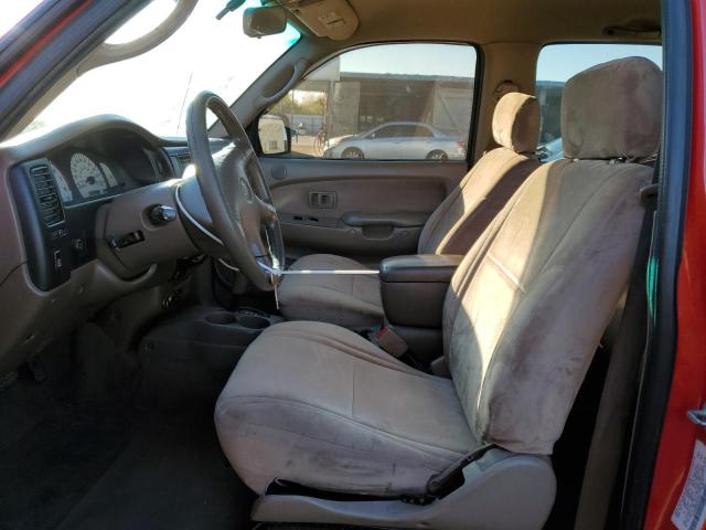 5TEGM92N14Z344992 - 2004 TOYOTA TACOMA DOUBLE CAB PRERUNNER RED photo 7