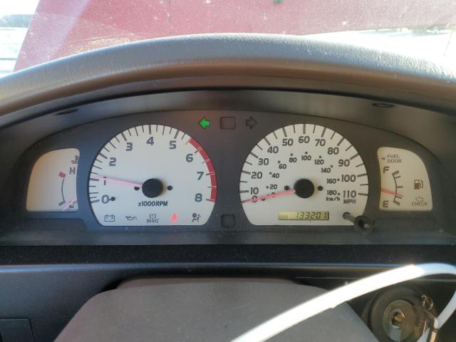 5TEGM92N14Z344992 - 2004 TOYOTA TACOMA DOUBLE CAB PRERUNNER RED photo 9