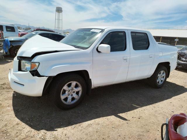 2HJYK16417H519878 - 2007 HONDA RIDGELINE RTS WHITE photo 1