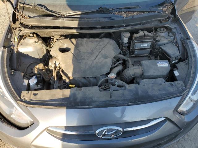 KMHCT4AE4HU292306 - 2017 HYUNDAI ACCENT SE SILVER photo 11